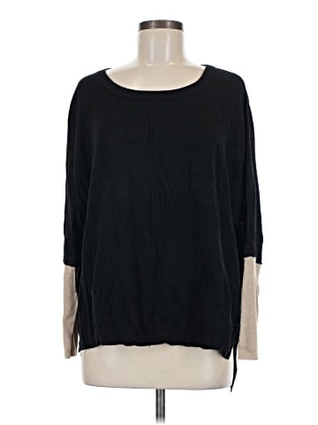 Vertical Design Pullover Sweater (view 1)