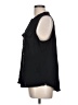 Croft & Barrow Black Sleeveless Button-Down Shirt Size L - photo 5