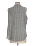 Croft & Barrow Tweed Gray Sleeveless Button-Down Shirt Size L - photo 2