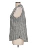 Croft & Barrow Tweed Gray Sleeveless Button-Down Shirt Size L - photo 5