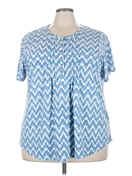Rose + Olive Short Sleeve Blouse