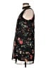 By & By 100% Polyester Floral Black Casual Dress Size L - photo 5