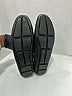 Prada Blue Grained Leather Slip On Loafers Size EU 38 - photo 7