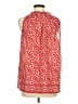 Max Studio 100% Polyester Red Sleeveless Blouse Size M - photo 2