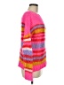 Altar'd State Stripes Pink Pullover Sweater Size M - photo 4