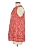Max Studio 100% Polyester Red Sleeveless Blouse Size M - photo 5