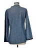 Tory Burch 100% Cotton Blue Long Sleeve Blouse Size 8 - photo 2