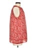 Max Studio 100% Polyester Red Sleeveless Blouse Size M - photo 4