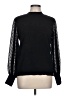 CeCe Black Long Sleeve Blouse Size L - photo 1