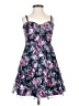 Trixxi 100% Polyester Floral Purple Cocktail Dress Size 3 - photo 1