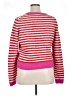 Gap Stripes Pink Pullover Sweater Size XL - photo 2