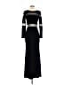 Betsy & Adam Black Cocktail Dress Size 6 - photo 1