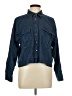 Ann Taylor LOFT 100% Cotton Blue Denim Jacket Size L - photo 1