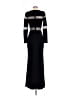 Betsy & Adam Black Cocktail Dress Size 6 - photo 2