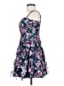 Trixxi 100% Polyester Floral Purple Cocktail Dress Size 3 - photo 5