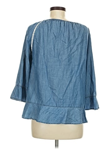 INC International Concepts 3/4 Sleeve Blouse (view 2)