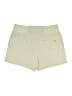 Athleta Solid Green Khaki Shorts Size 10 - photo 2