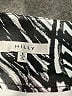 Milly 100% Polyester Graphic Black Casual Skirt Size 6 - photo 4