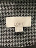 Ann Taylor LOFT Houndstooth Gray Blazer Size 6 - photo 6