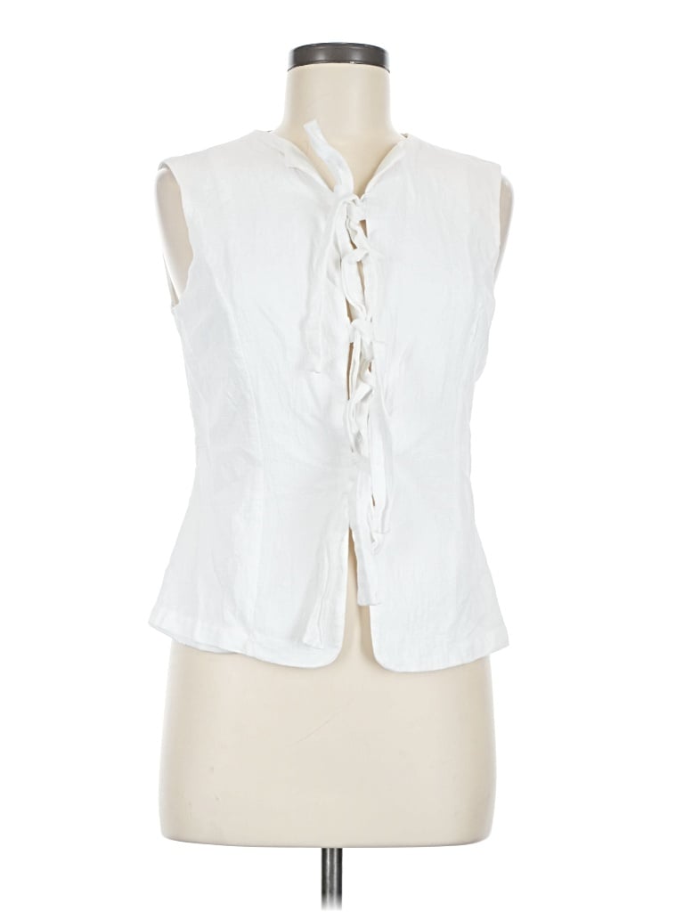 Pre-owned Cider Vest In White