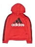 Adidas 100% Polyester Red Zip Up Hoodie Size 14 - 16 - photo 1