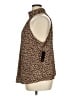 Bold Elements 100% Polyester Brown Sleeveless Blouse Size 1X - photo 5