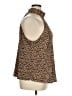 Bold Elements 100% Polyester Brown Sleeveless Blouse Size 1X - photo 4