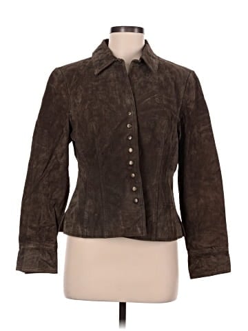 Coldwater Creek Leather Jacket (view 1)
