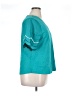 Cato Teal Short Sleeve Top Size XL - photo 4