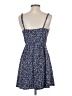 Blue Rain Hearts Blue Casual Dress Size S - photo 2