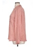 Candie's 100% Polyester Polka Dots Pink Long Sleeve Blouse Size XL - photo 5