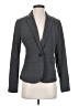 Ann Taylor Factory Plaid Gray Blazer Size 2 - photo 1