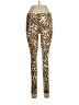 Zenana Outfitters Animal Print Gold Leggings Size L - photo 1