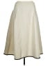 Cider 100% Polyester Chevron-herringbone Ivory Casual Skirt Size 1X - photo 1