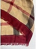 Burberry Plaid Burgundy Scarf One size - photo 5