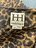 Haute Hippie 100% Silk Animal Print Brown Long Sleeve Silk Top Size XS - photo 7