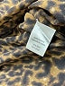 Haute Hippie 100% Silk Animal Print Brown Long Sleeve Silk Top Size XS - photo 8