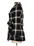 AK Anne Klein Plaid Black Coat Size M - photo 5