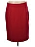 Halogen Solid Burgundy Formal Skirt Size 8 - photo 1