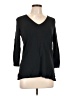 Dana Buchman Black 3/4 Sleeve Top Size L - photo 1