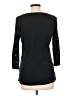Dana Buchman Black 3/4 Sleeve Top Size L - photo 2