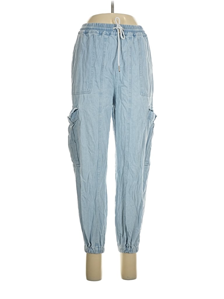 Pre-owned Assorted Brands Cargo Pants In Blue