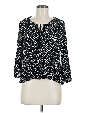 Hippie Rose 3/4 Sleeve Blouse (view 1)
