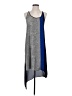 BCBGMAXAZRIA 100% Polyester Graphic Gray Casual Dress Size S - photo 1