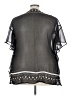 Lane Bryant 100% Polyester Black Poncho Size 22 - 24 Plus - photo 2
