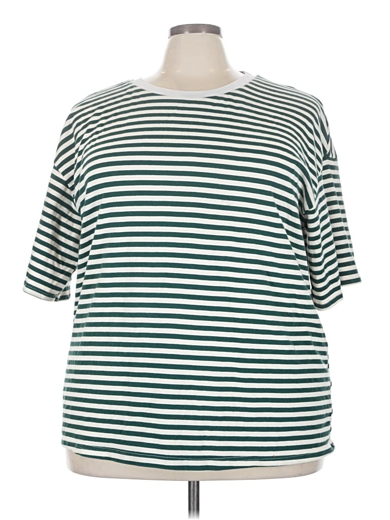 Pre-owned Cider Short Sleeve T-shirt In Green