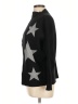 Sioni Stars Black Turtleneck Sweater Size L - photo 5