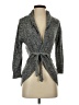 Iz Byer 100% Cotton Gray Cardigan Size S - photo 1