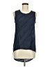 Simply Vera Vera Wang 100% Polyester Blue Sleeveless Blouse Size M - photo 1