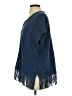 Purejill Blue Poncho Size S - photo 5